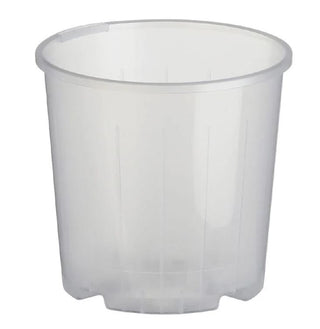 Pots, Clear Plastic 12 cm